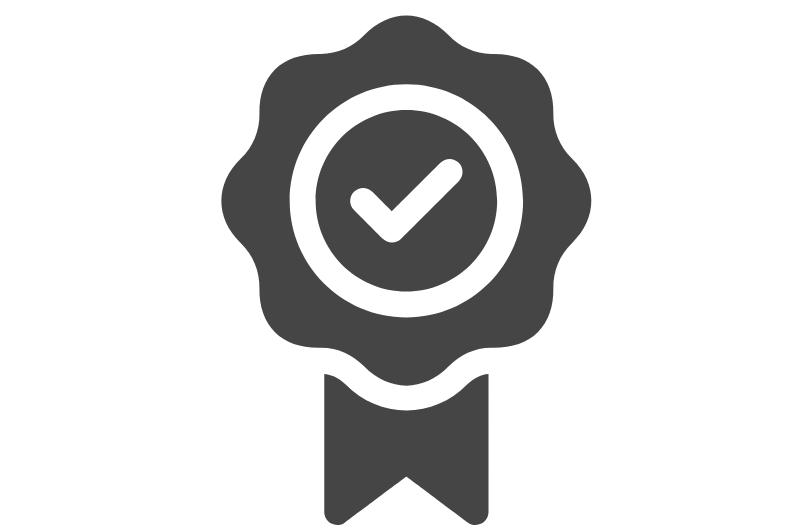 Grey Badge Graphic
